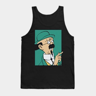 Tintin haddock 3 Tank Top